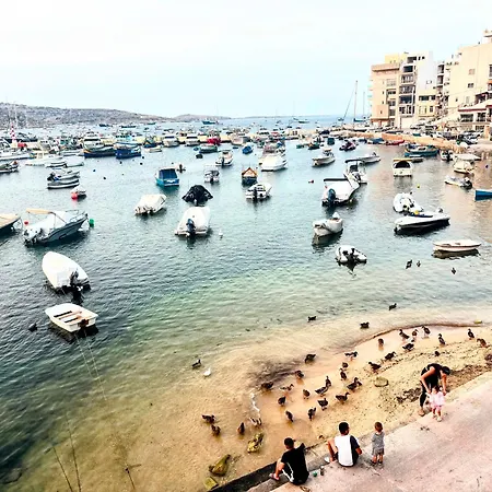 公寓 Stunning Seafront With Spectacular Sea Views 圣保罗湾城